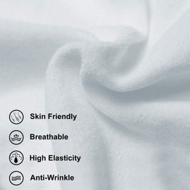 YUANJ Ballet Tights Girls Pack of 2 Ballet Tights Children's Dance Tights Girls for Ballet Gymnastics Dance Sports, White