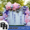 MorningRo 2 Pcs Steel Base Weights for Backdrop Stand Canopy