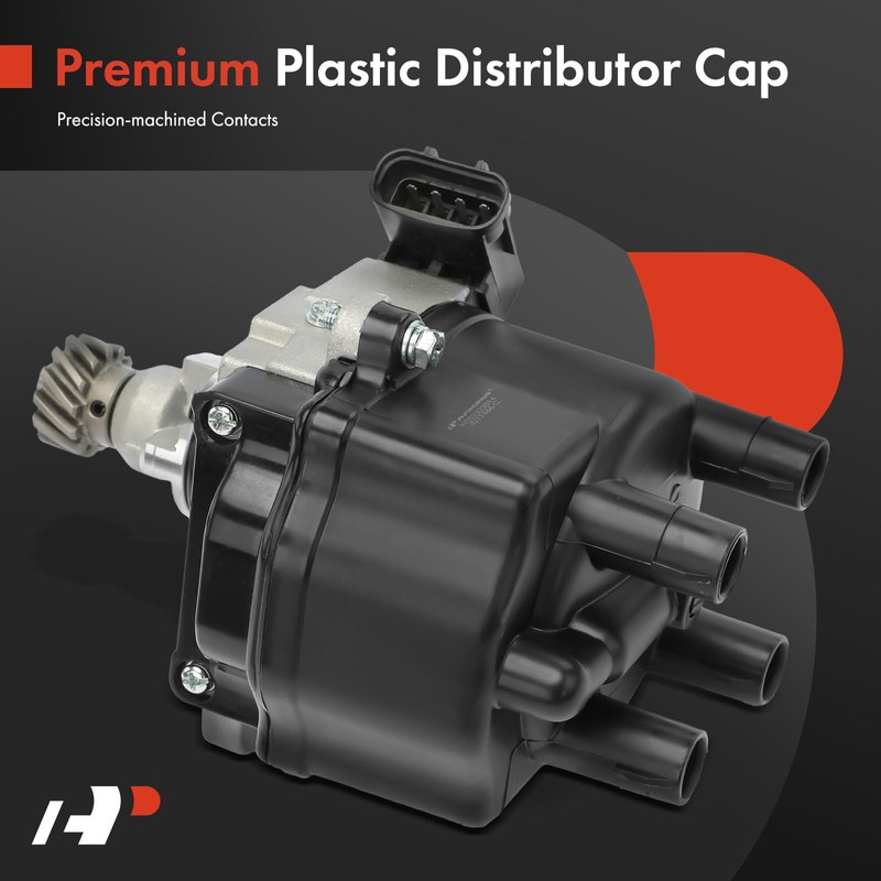 A-Premium Ignition Distributor with Cap and Rotor Compatible with Toyota