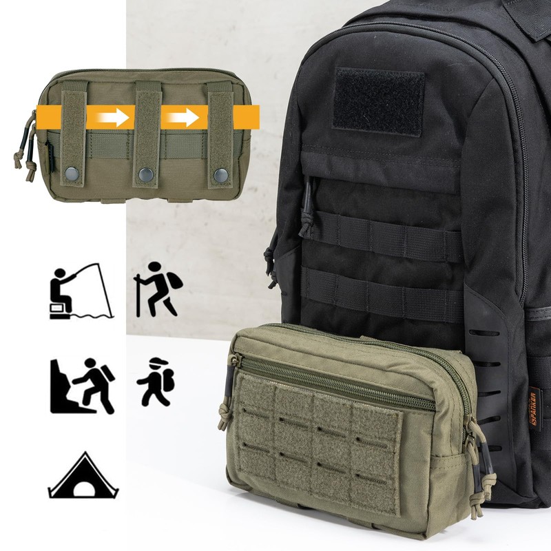 EXCELLENT ELITE SPANKER Tactical Molle Bag EDC Admin Pouch Bags