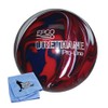 EPCO Candlepin Bowling Ball- Urethane - Dark Red, Royal &