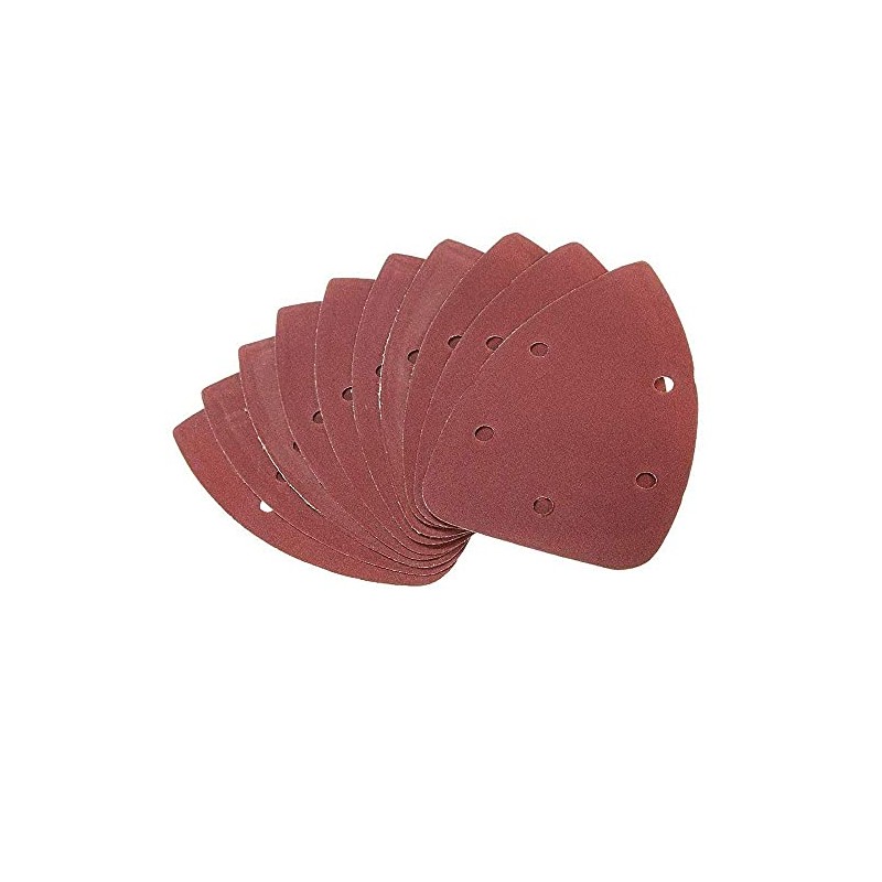 10pcs Mouse Sander Pads Sanding Sheets 150 Grits 5 Holes