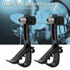 Geekria for Creators Drum Rim Microphone Clip, Universal Microphone Clamp