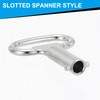 PATIKIL 6mm/0.24" Hole Socket Spanner Key, 12 Pack Zinc Alloy