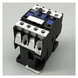 UDWTMTPRT Contactor 3 Phase Motor Solenoid Triner 12A 3 Pole 1No AC 24V 110V 220 Volt 380V Coil.CJX2-1210 3. 5mm DIN Rail Mount Industrial Electrics (Color : 380vac)