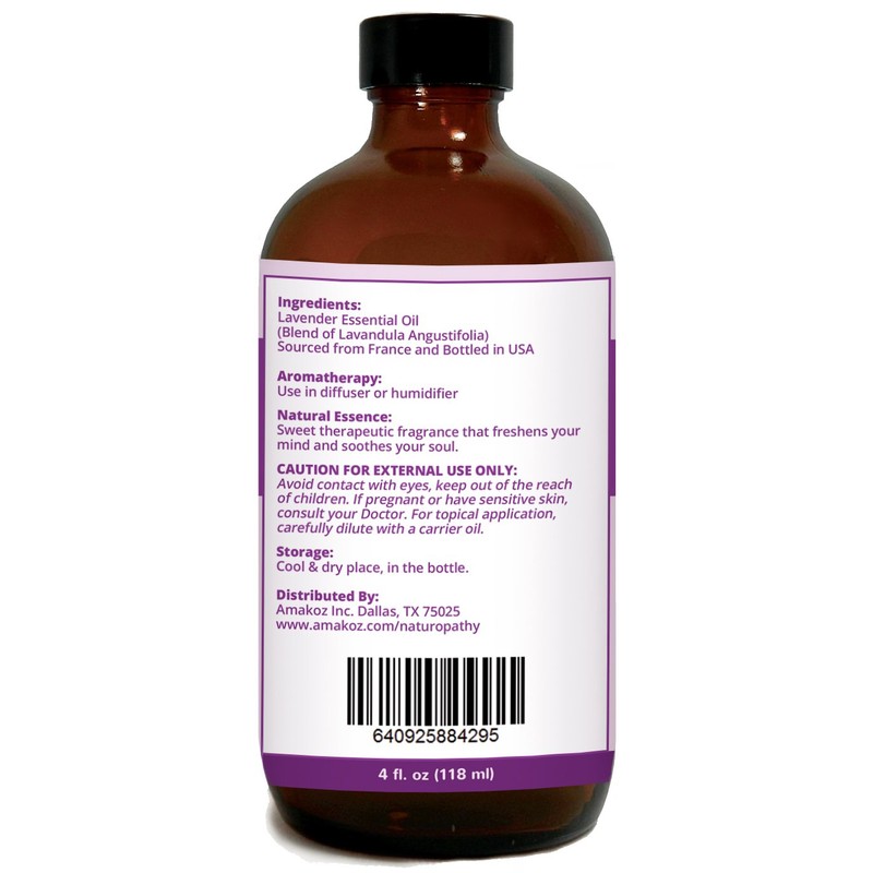 Naturopathy Lavender Essential Oil, 100% Natural Therapeutic Grade, Premium Quality