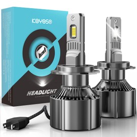 H7 LED Headlight Bulbs, KOYOSO LED Head Lamps 110W 19000 Lumens, 6500K White, Pack of 2