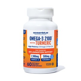 Ocean Blue Aceite de Pescado Omega-3 Triple Potencia 2100                                                                                             