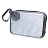 Croco CAS1593-CROCO-ALU-SIL Aluminium Tough Water Resistant and Shock Proof Case