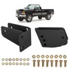 ECOTRIC Front Axle Pivot Drop Bracket Down Kit Compatible with