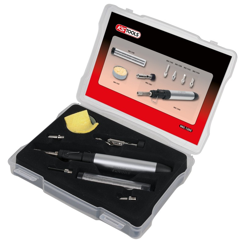 KS Tools 960.1265 Micro Soldering Set, 8-Piece