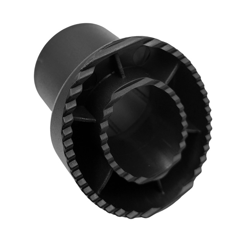 Timyrimy 1.5"/38mm Porch Swing Replacement Feet, Black Horseshoe-Shaped Plastic Leg