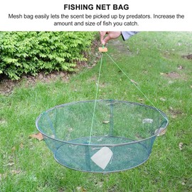 BESPORTBLE Crabbing Bait Bags, 10Pcs Nylon Mesh Bait Bags Crab Bait Net Bags Fishing Mesh Bait Traps Fishing Accessories Trap for Shrimp Fish Lobster