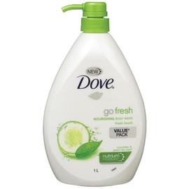 Dove Go Fresh Cucumber & Green Tea Nourishing Body Wash 1L