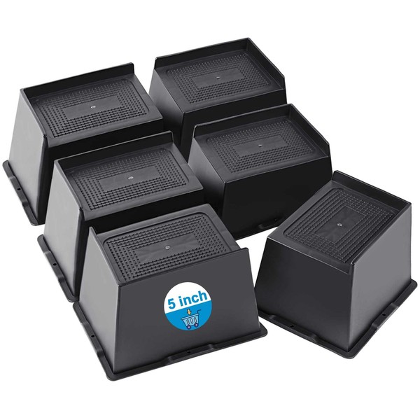 EGTTGIN Bed Risers 2 inch, 3 inch, 4 inch, 5