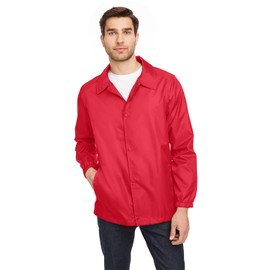 TEAM 365 Adult Zone Protect Coaches Jacket XL Sport RED