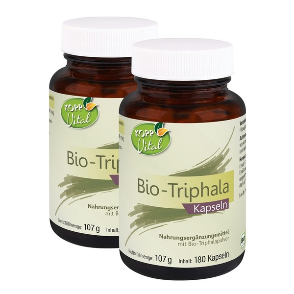 KOPP Vital® Bio-Triphala | 2 x 180 Kapseln | 107