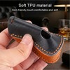 for Mazda Key Fob Cover Leather Key Case Holder Keychain