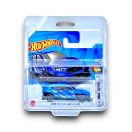 Hot Wheels Ford Mustang Mach-E 1400 (Blue) 2/10 HW Drag Strip - 2023-81/250 (Short Card) - COMES IN A KLAS CAR KEEPER PROTECTIVE COLLECTORS CASE - HKK02