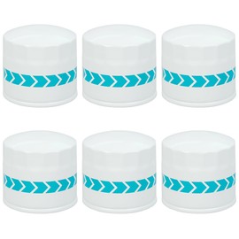 HH164-32430 Oil Filter Fits for Kubota L M KH KX RTV Seris Models L2800 L2850 L2900 L2950 L3000 L3010 L3130 M4900 M5700 M5140 MX4700 KX040-4 Replace HH16432430 17321-32430 122-0185(Set of 6)