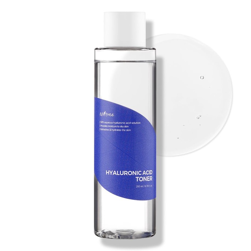 ISNTREE Hyaluronic Acid Toner 200ml, 6.76 fl oz | Korean