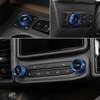 AuTK for Bronco Sport Trim Rings, AC Headlight Tune Gear