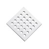 HOLGE 3.75 Inch Square Shower Drain Cover 95MM Floor Drain