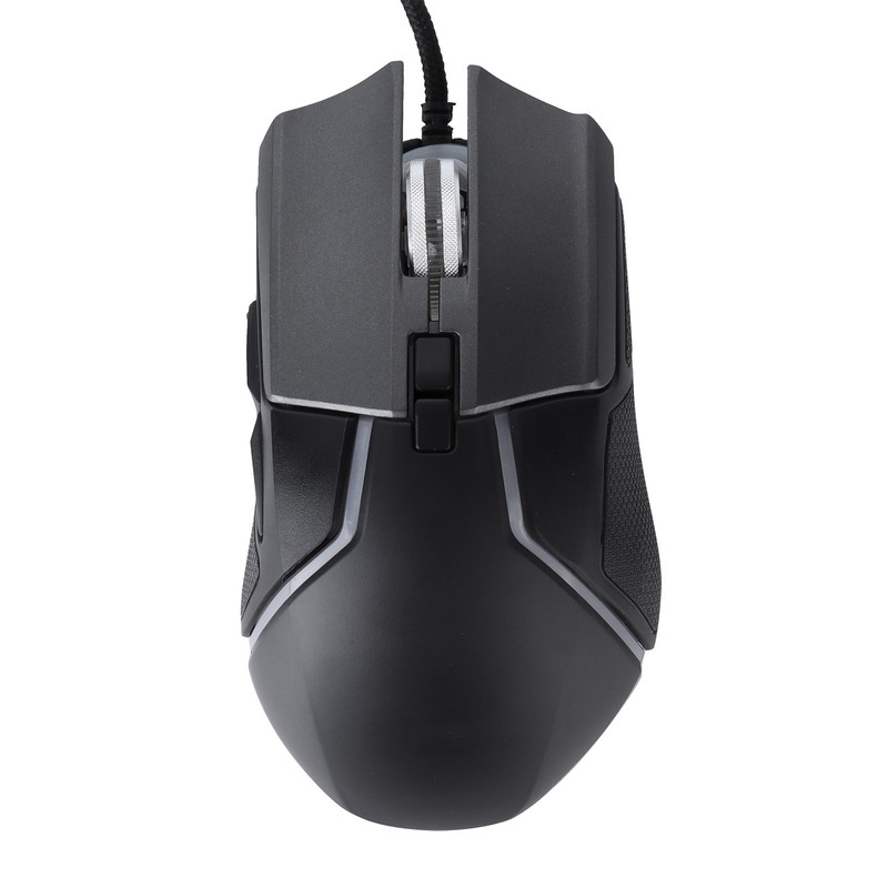 Gaming Mouse Adjustable DPI Mechanical Ergonomic RGB Lighting Wired Mice