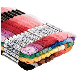 Anchor A29SC489061 Embroidery Thread, Cotton, Multi-Colour, 48 Pack, 48 Pieces