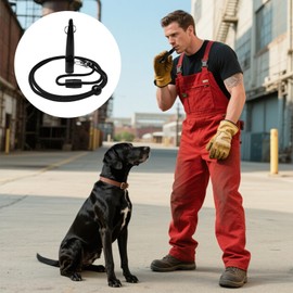 TRHDFW 211.5 Dog Whistle Black with Whistle Band，dog whistles for recall