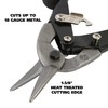 GreatNeck Aviation Snips- Straight Cut