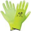 Global Glove PUG11 Polyurethane/Nylon Glove, Work, Medium, White (Case of