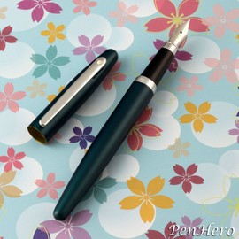 Sheaffer VFM Peacock Blue Fountain Pen Medium 9415-0