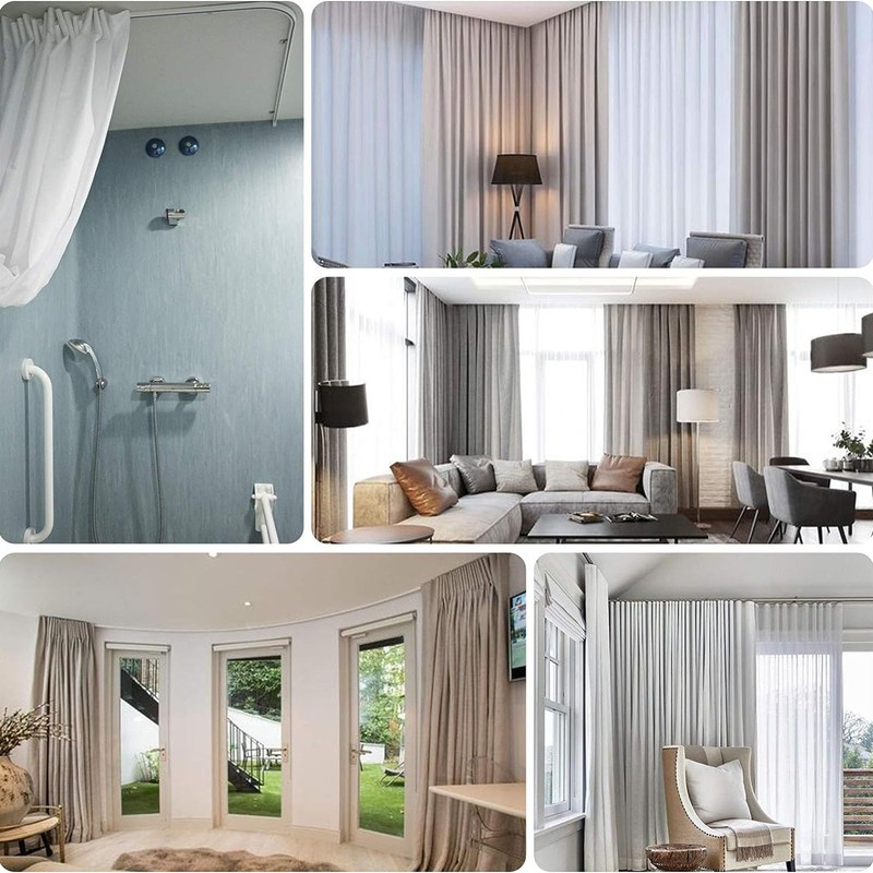 Side Ceiling Curtain Track Mount Bracket Curve Curtain Track Bracket