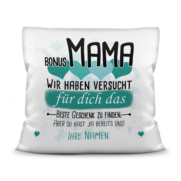 Cushion with Filling Bonus Mama von mehr Kindern – Personalised