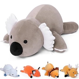 4.2lbs Koala Weighted Stuffed Animals, Weighted Stuffed Animal Plush 24", Giant Koala Stuffed Animal Pillow Soft Doll Toy Gifts for Kids Adults Women Men Girls Boy