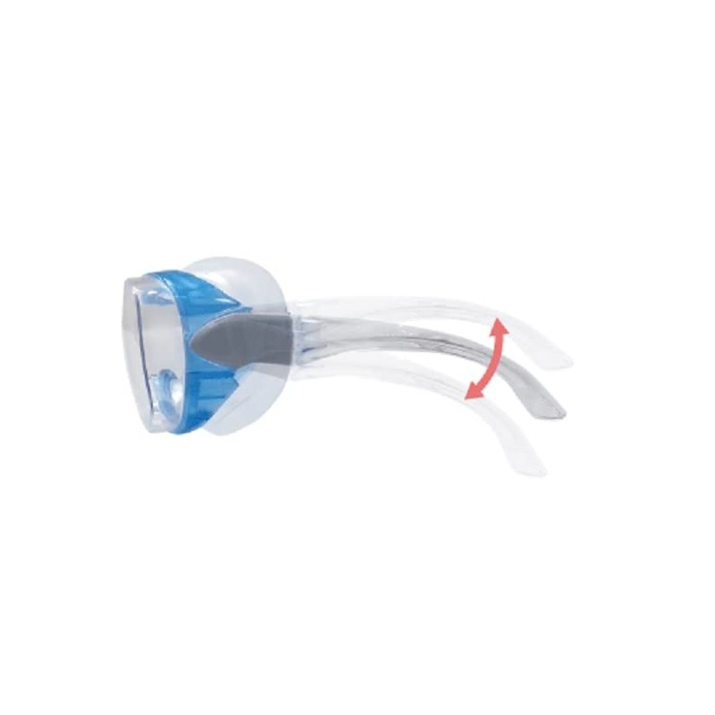 RIKEN OPTECH RC-01C G VF-P Protective Goggles, VF-plus+ Coated Lens,