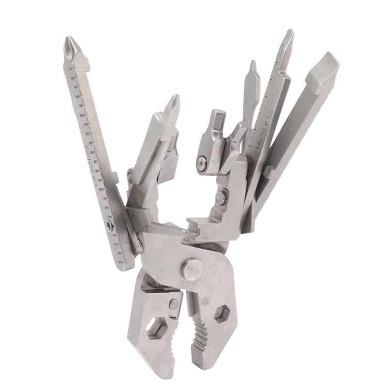 Multitool Pliers Cast Steel Screwdriver Card Needle Wire Stripper Wrench