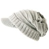 CHARM Knit Hat Hat One Size Fits All, mixed gray