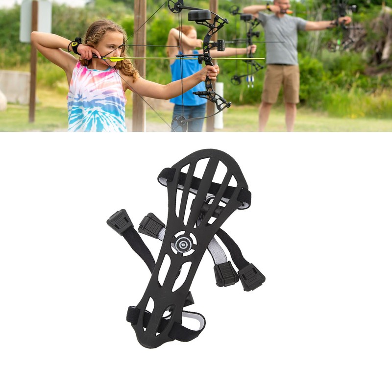 Archery Arm Guard Adjustable Ergonomic Lightweight PP Arm Protector for