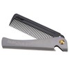 Peine De Bolsillo Plegable Para Moldear El Bigote, Peine De