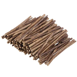 BESPORTBLE Pack of 100 10 cm Wooden Sticks for Crafts, Wooden Log Sticks, Wooden Sticks for DIY Crafts, Art, Craft, DIY, Photo Props (Wood Colour)