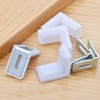 (TUISKU) Angle Brackets L-Shaped Plastic Cover Corner Brackets Right Angle