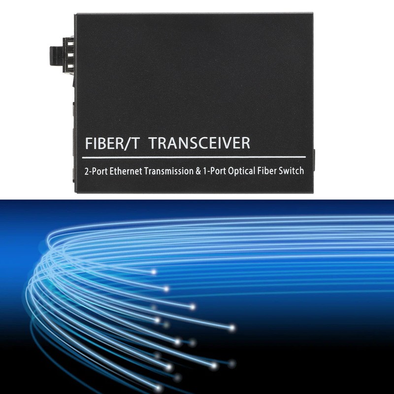 Fiber Transceiver 100M SFP to RJ45 Multifunctional Compatibility Optical Media