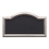 Whitehall Products Standard Wall DeSign-it Arch Plaque Frame, Brushed Nickel