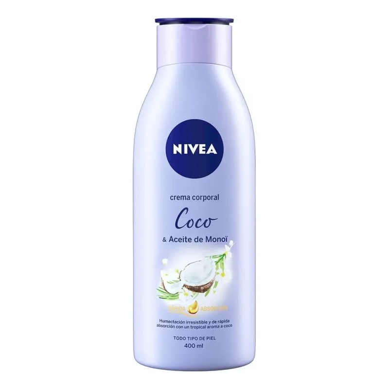 Crema Corporal Nivea Senses Coco Y Monoï 400ml