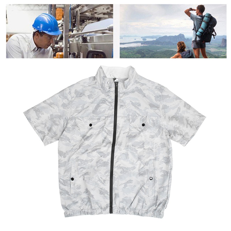 Air Conditioned Clothes with 2 Fan Microporous Breathable 3 Levels
