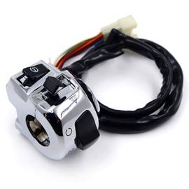 SMT-Chrome Right Switch Compatible with Suzuki GSX-R600/GSX-R750/GSX-R1000/TL1000/Hayabusa GSX1300R US Model [B017QP79H8]