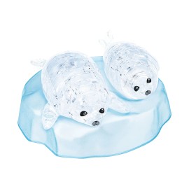 BePuzzled New - BePuzzled 3D Crystal Puzzle: Seals: 41 Pcs - Ages 12+ | 1 player