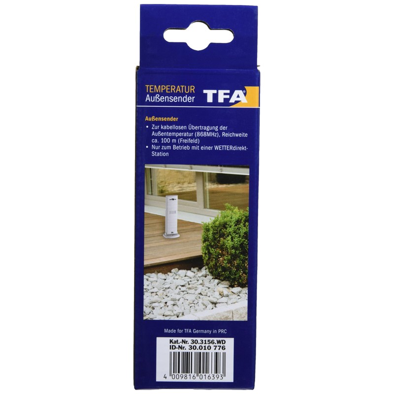 TFA Dostmann 30.3156 WD Outdoor Sensor, 0